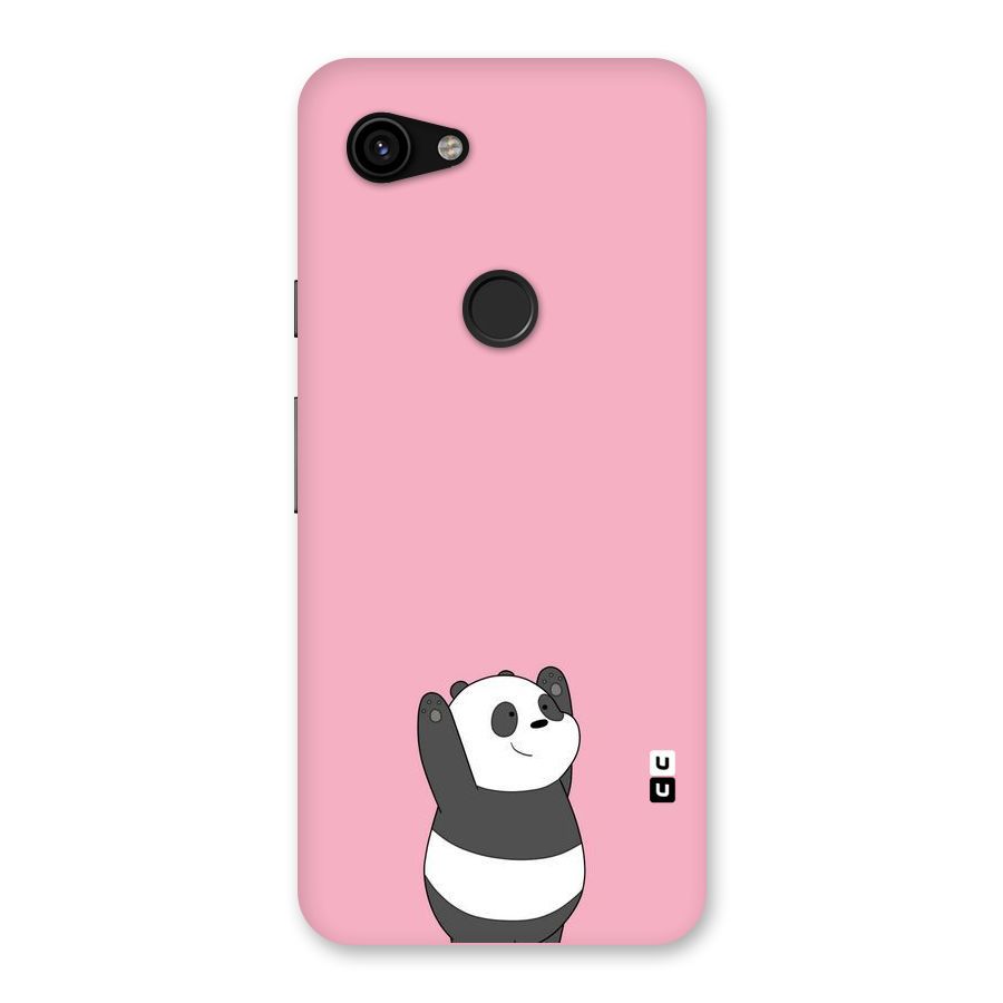 Panda Handsup Back Case for Google Pixel 3a