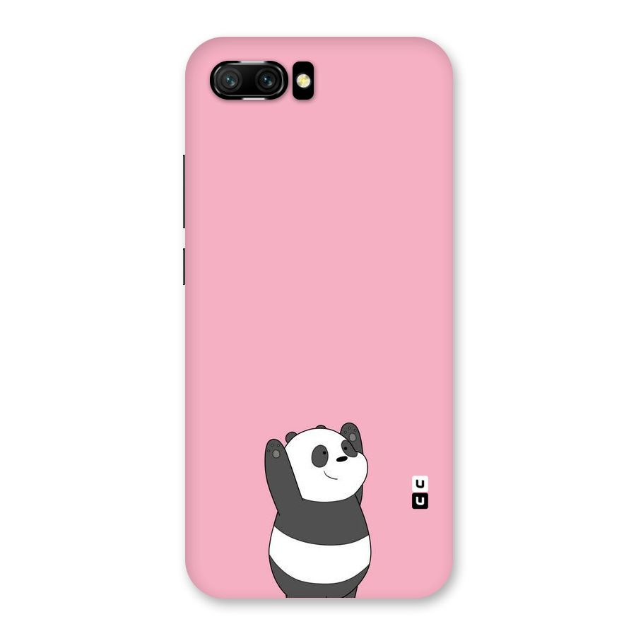 Panda Handsup Back Case for Honor 10