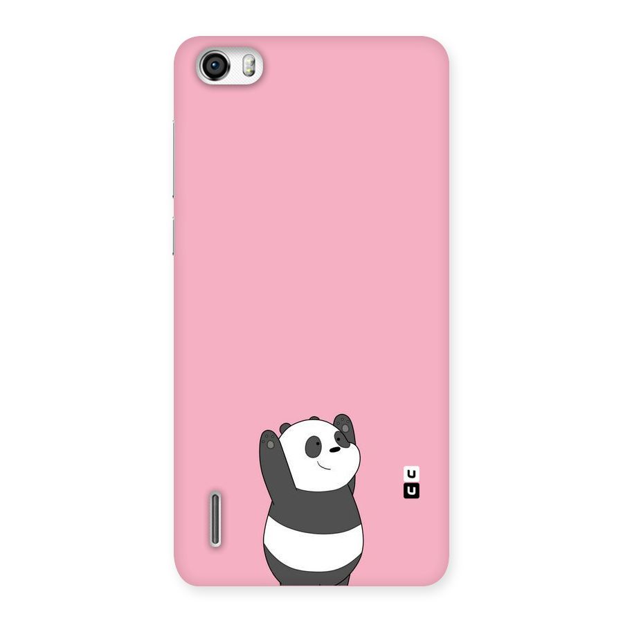 Panda Handsup Back Case for Honor 6