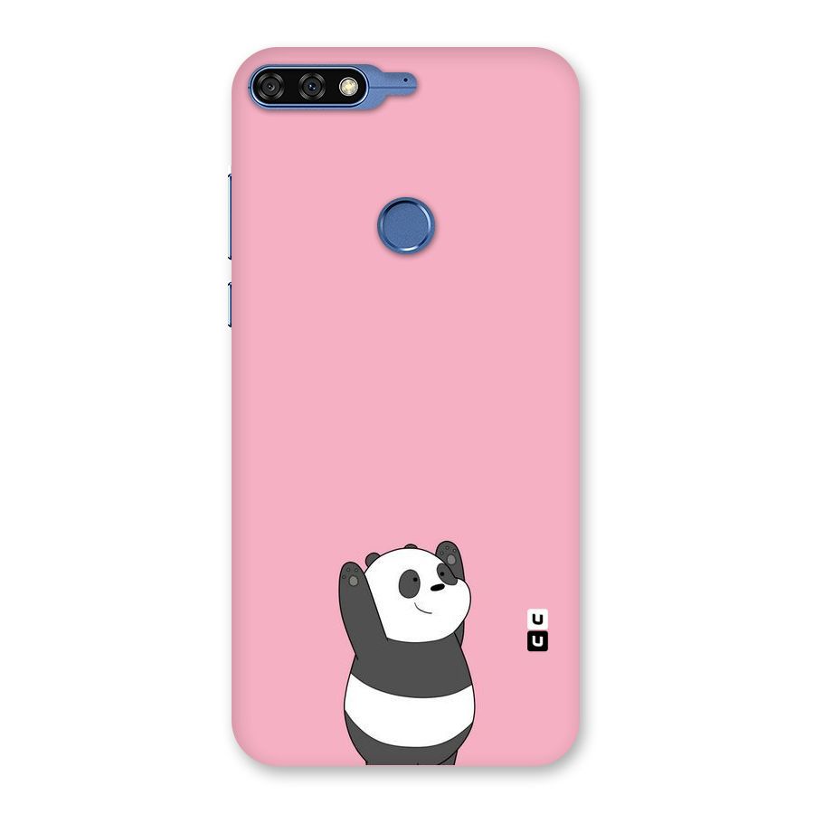 Panda Handsup Back Case for Honor 7C