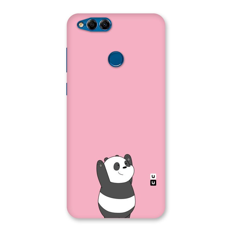 Panda Handsup Back Case for Honor 7X