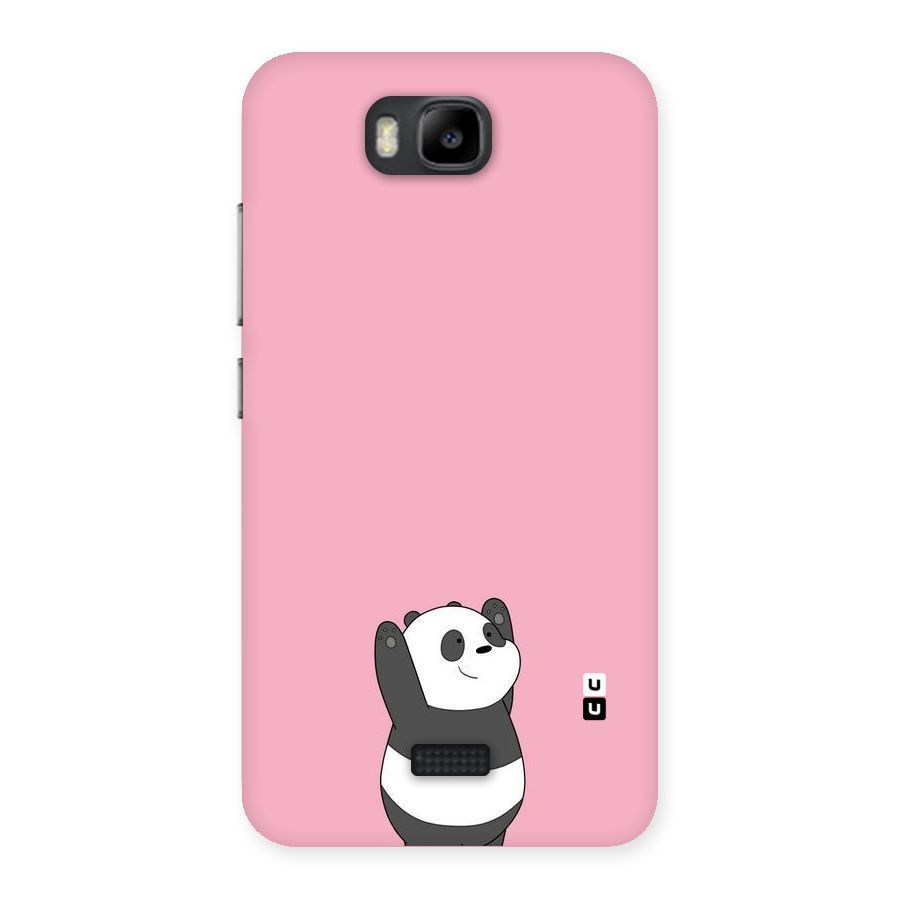 Panda Handsup Back Case for Honor Bee