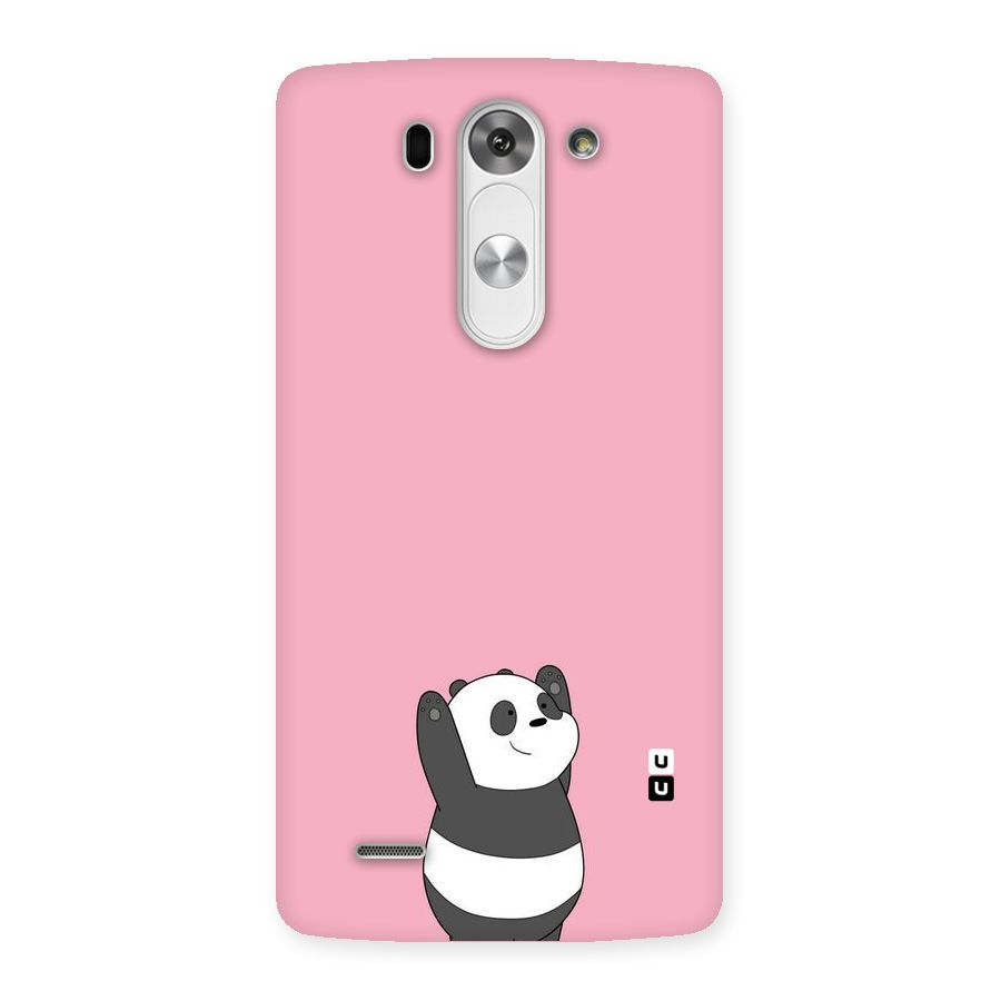 Panda Handsup Back Case for LG G3 Beat