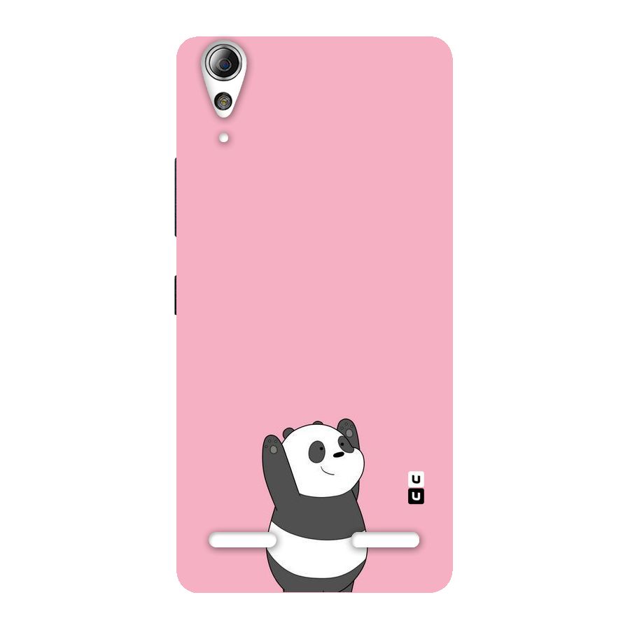 Panda Handsup Back Case for Lenovo A6000 Plus