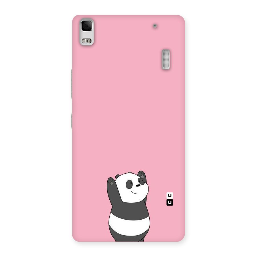 Panda Handsup Back Case for Lenovo A7000