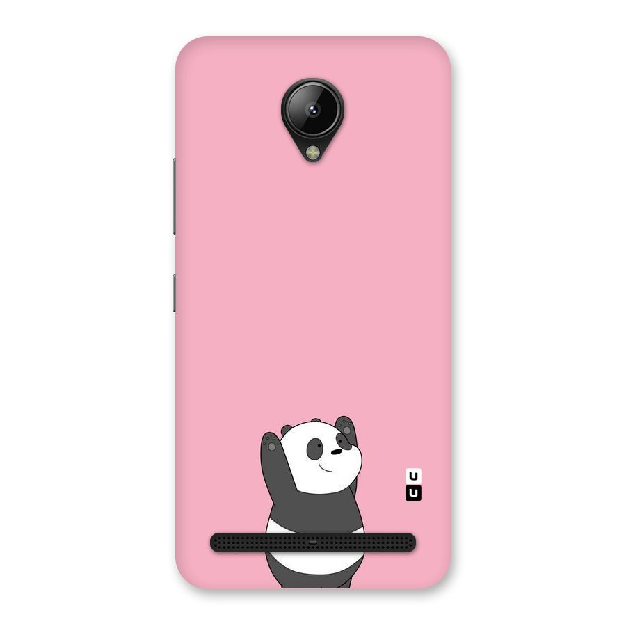 Panda Handsup Back Case for Lenovo C2