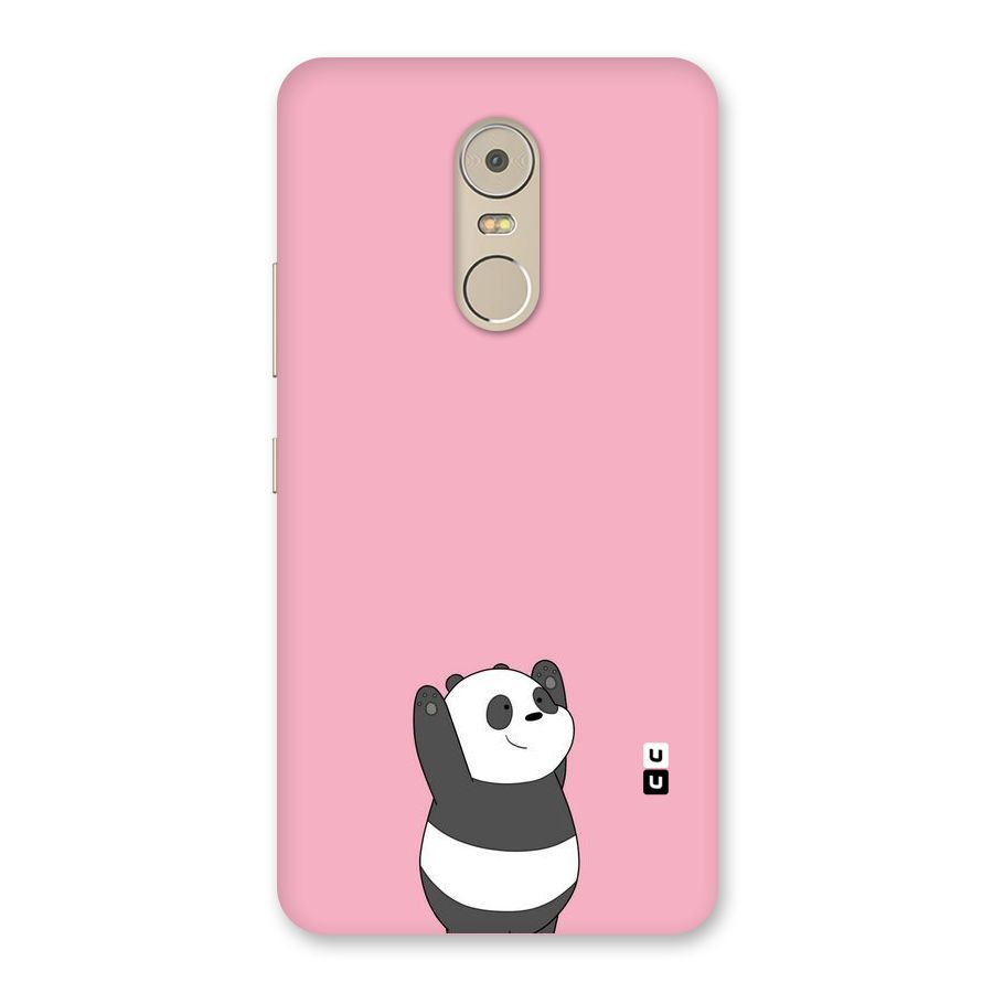 Panda Handsup Back Case for Lenovo K6 Note