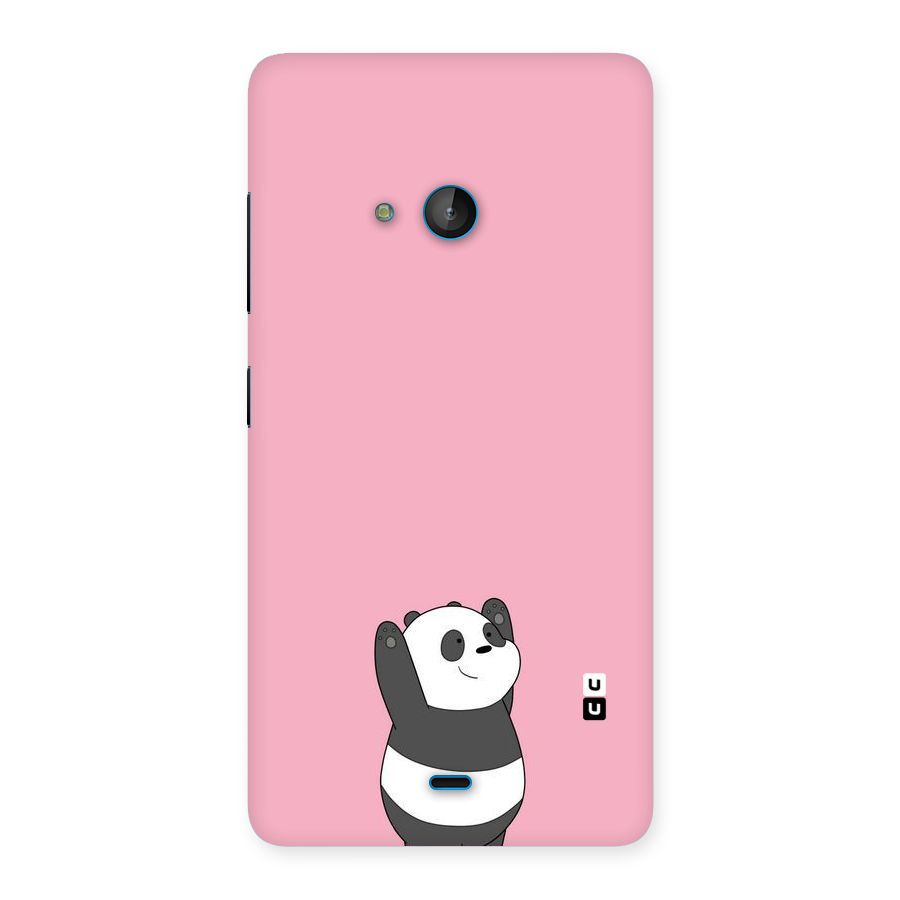 Panda Handsup Back Case for Lumia 540