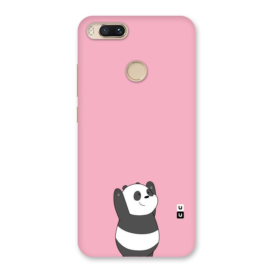 Panda Handsup Back Case for Mi A1