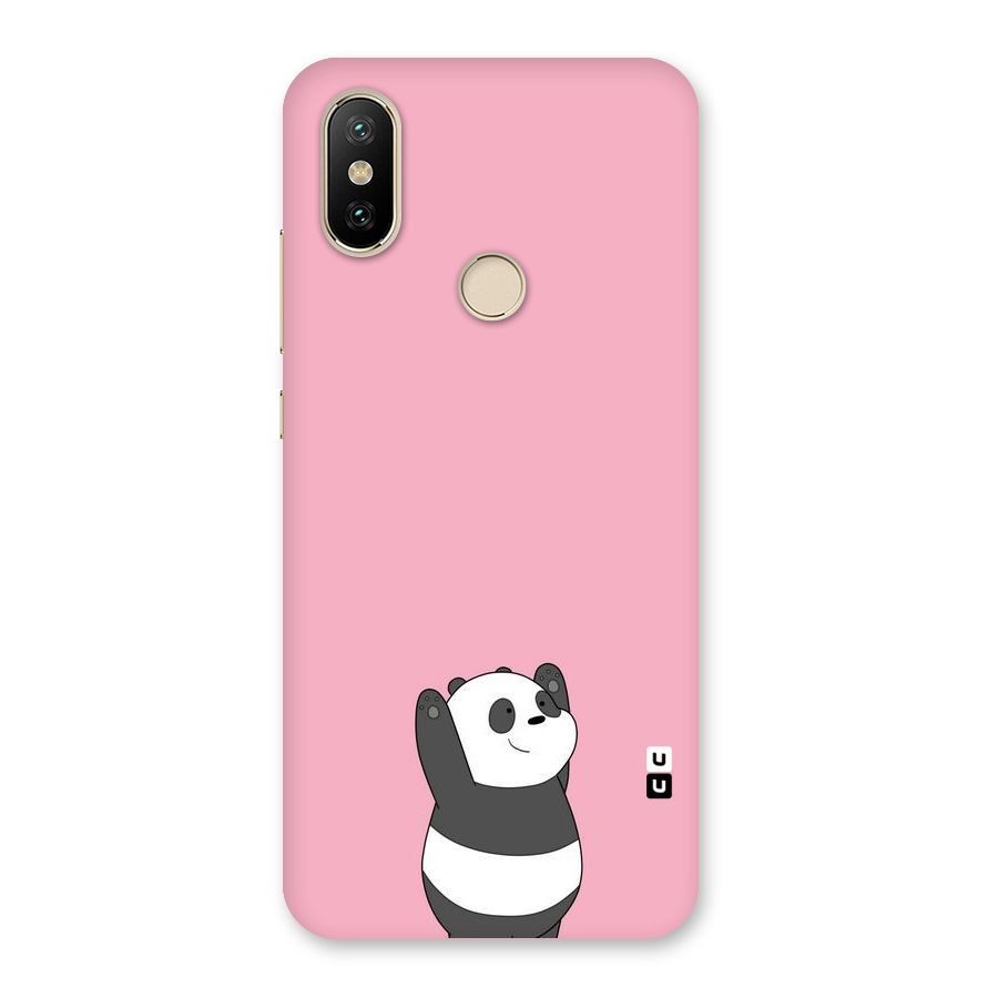 Panda Handsup Back Case for Mi A2