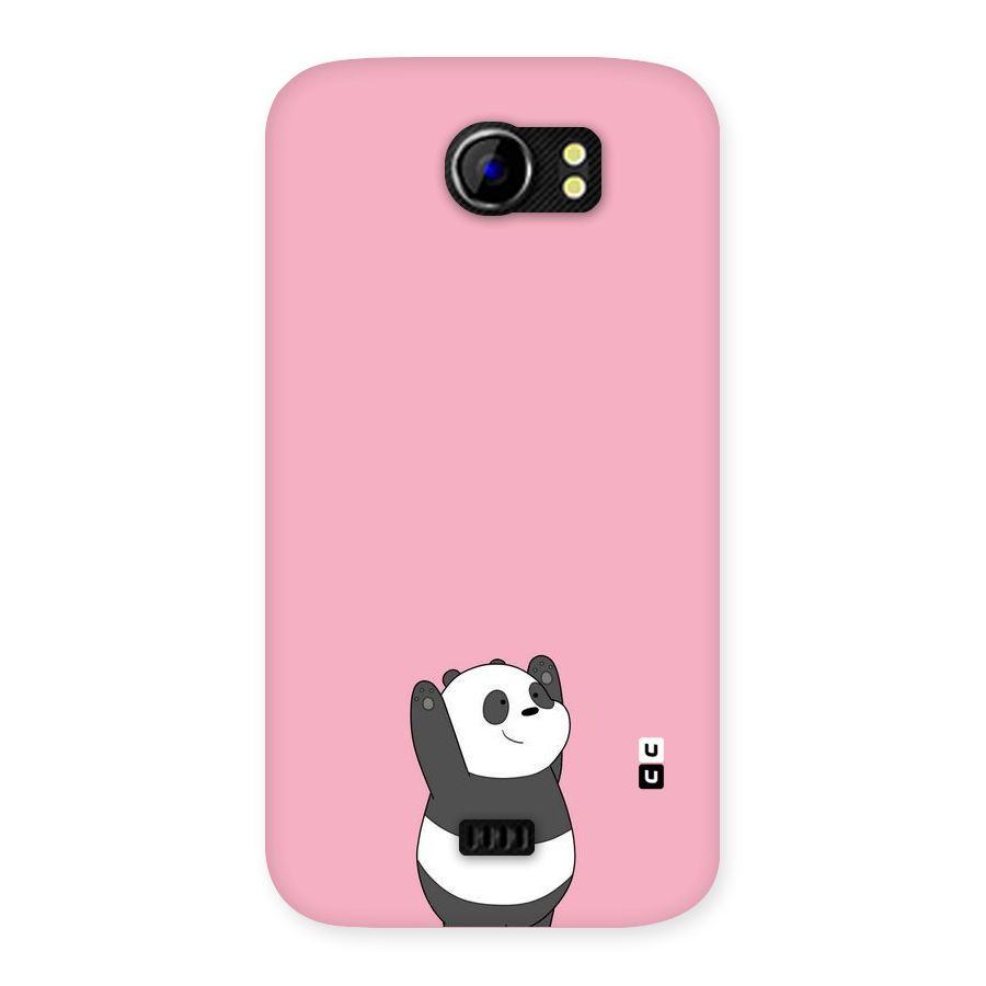 Panda Handsup Back Case for Micromax Canvas 2 A110