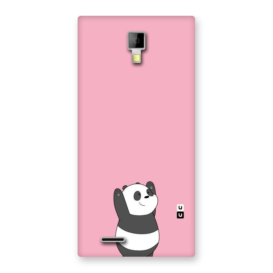 Panda Handsup Back Case for Micromax Canvas Xpress A99