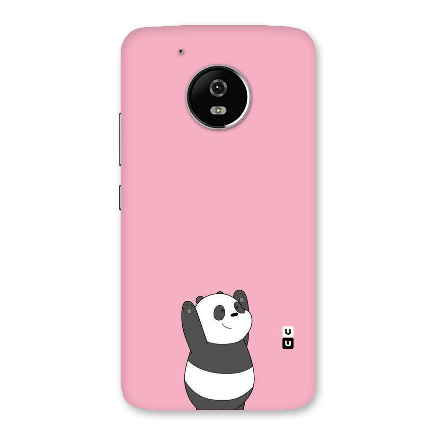 Panda Handsup Back Case for Moto G5