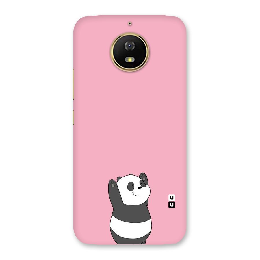 Panda Handsup Back Case for Moto G5s