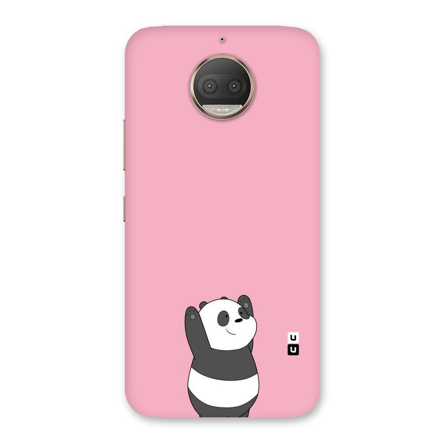 Panda Handsup Back Case for Moto G5s Plus