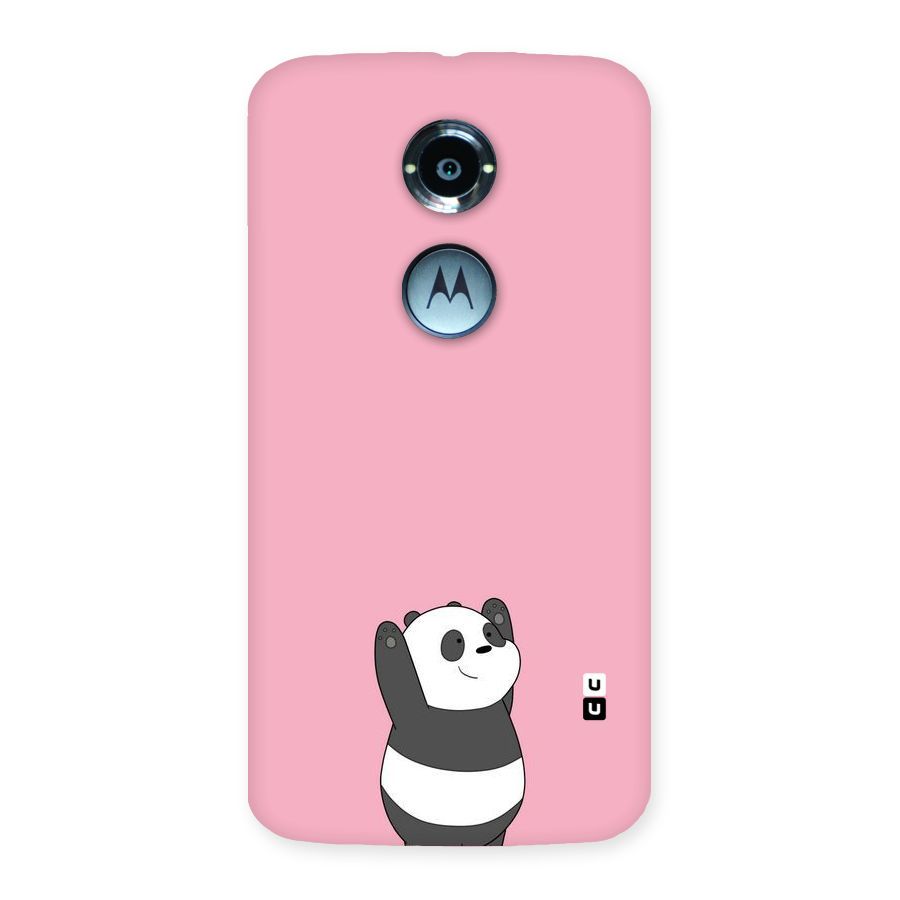 Panda Handsup Back Case for Moto X 2nd Gen