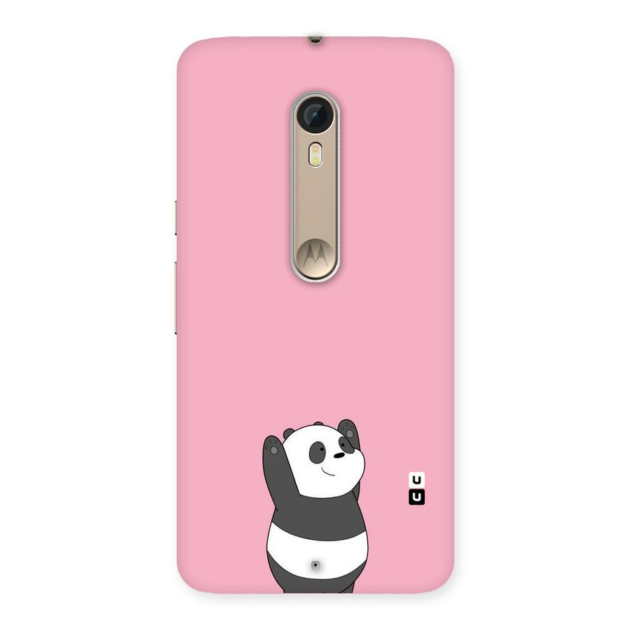 Panda Handsup Back Case for Motorola Moto X Style