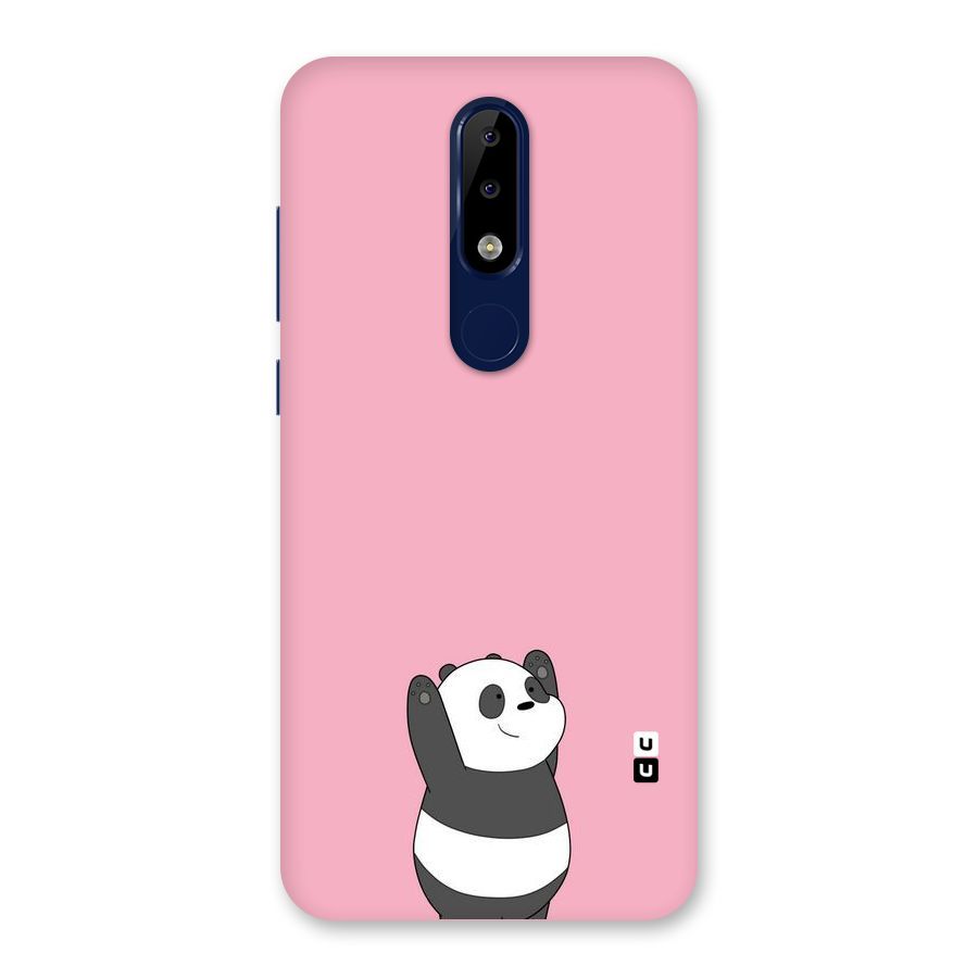 Panda Handsup Back Case for Nokia 5.1 Plus