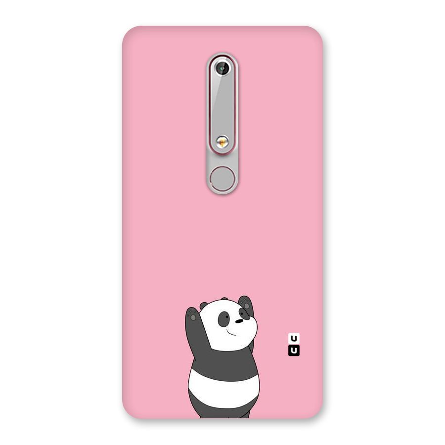 Panda Handsup Back Case for Nokia 6.1
