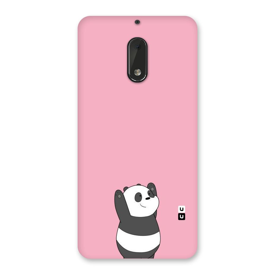 Panda Handsup Back Case for Nokia 6