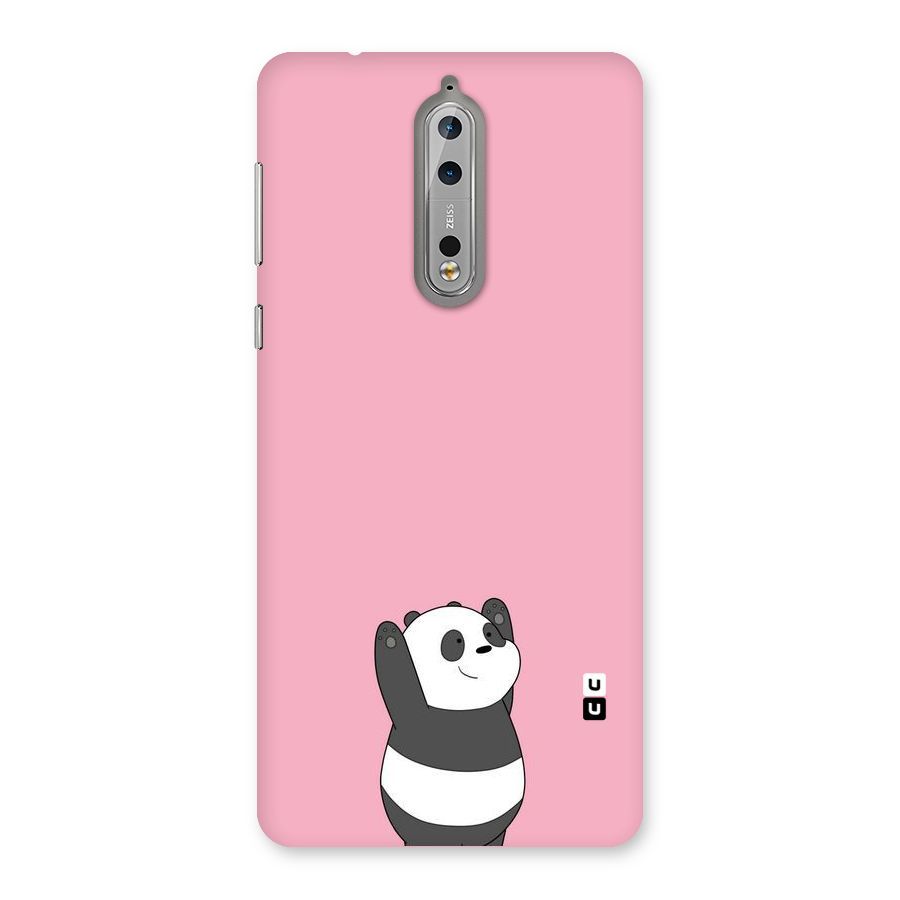Panda Handsup Back Case for Nokia 8