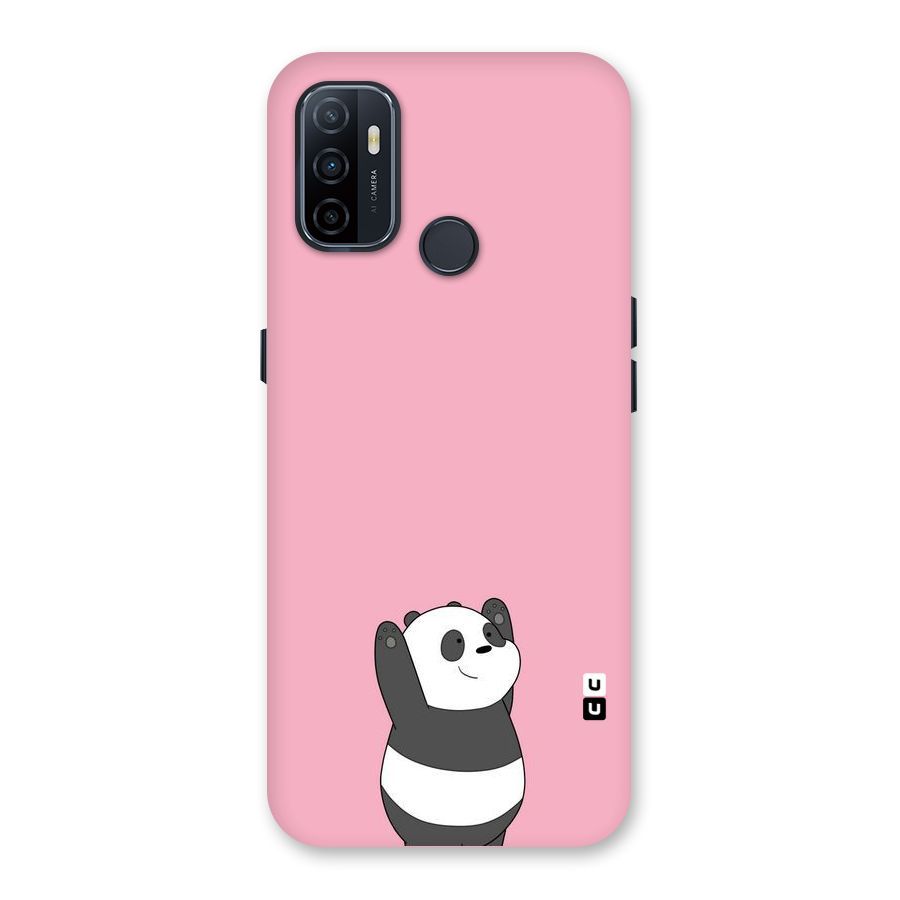 Panda Handsup Back Case for Oppo A32