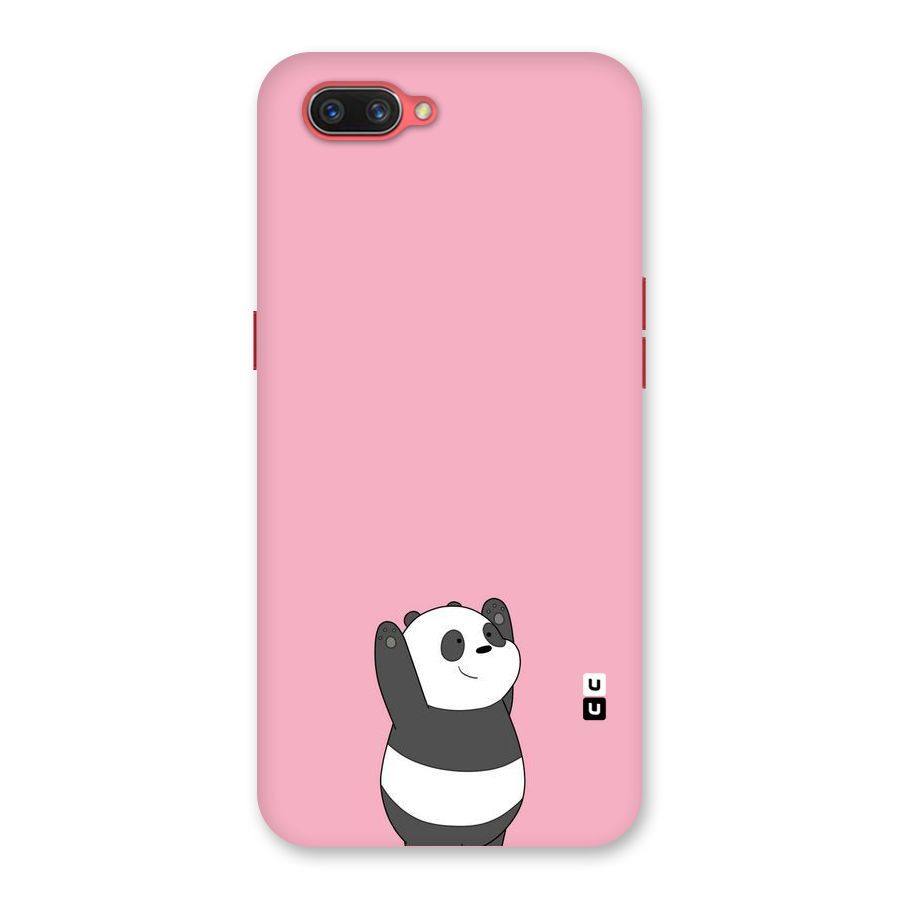 Panda Handsup Back Case for Oppo A3s