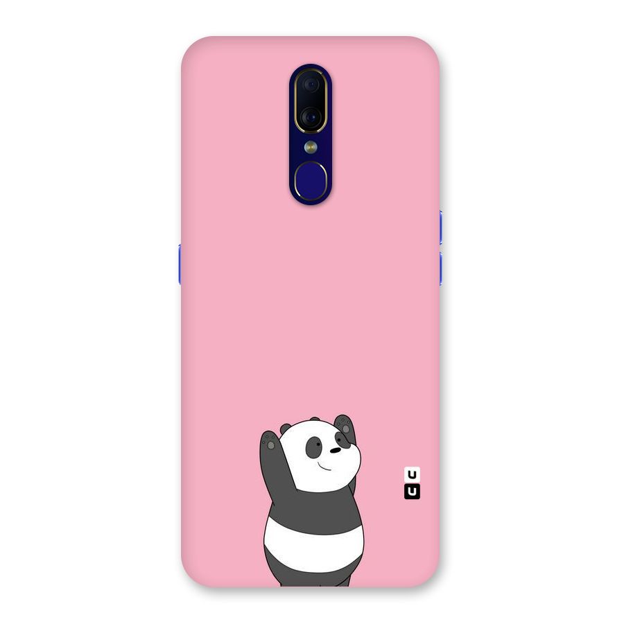 Panda Handsup Back Case for Oppo A9