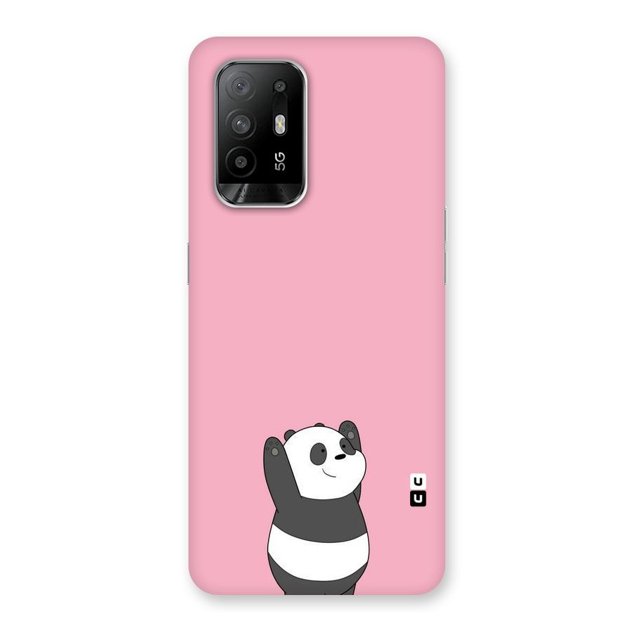 Panda Handsup Back Case for Oppo F19 Pro Plus 5G
