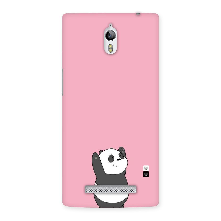 Panda Handsup Back Case for Oppo Find 7