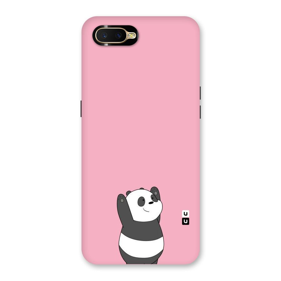 Panda Handsup Back Case for Oppo K1