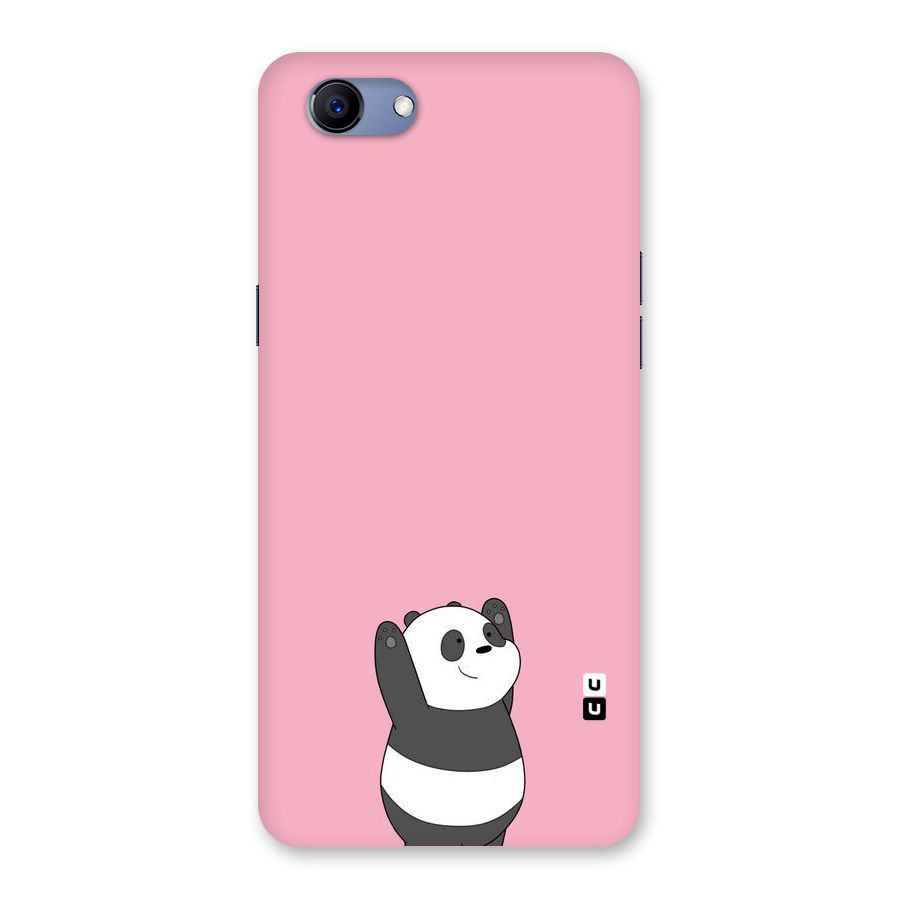 Panda Handsup Back Case for Oppo Realme 1