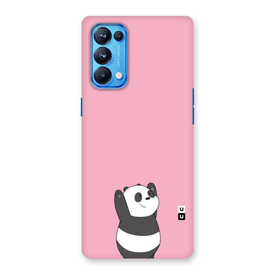 Panda Handsup Back Case for Oppo Reno5 Pro 5G