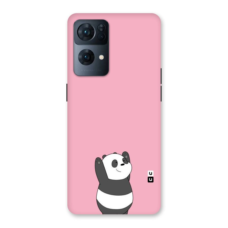 Panda Handsup Back Case for Oppo Reno7 Pro 5G