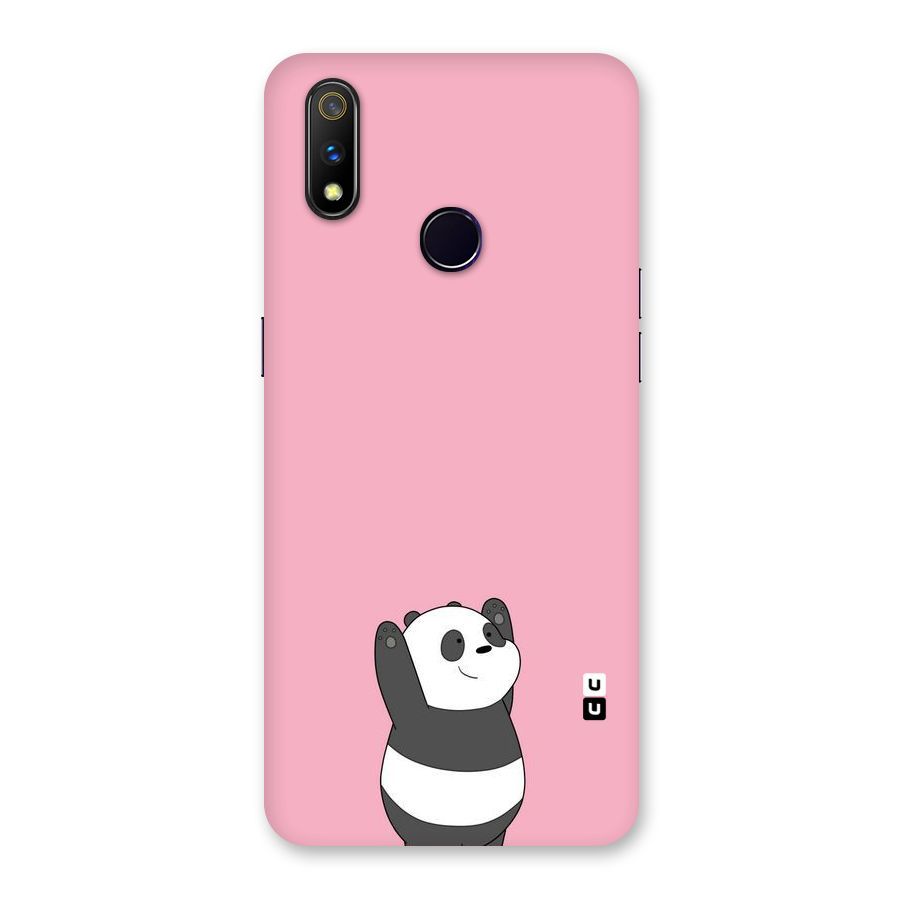 Panda Handsup Back Case for Realme 3 Pro