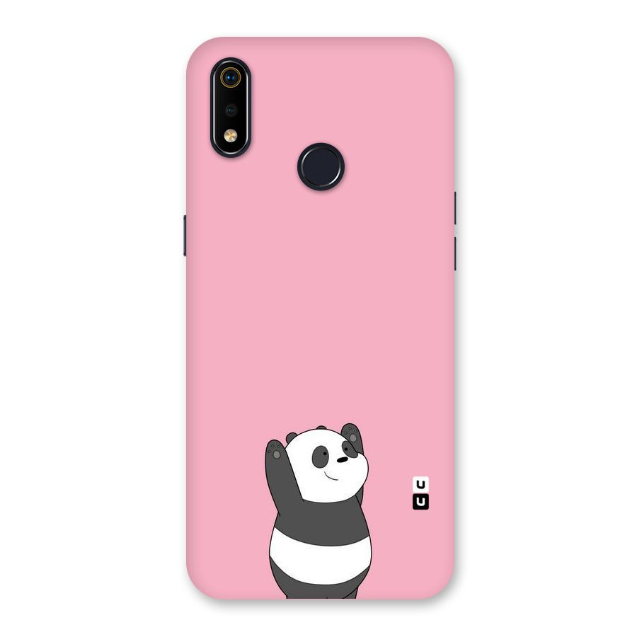 Panda Handsup Back Case for Realme 3i