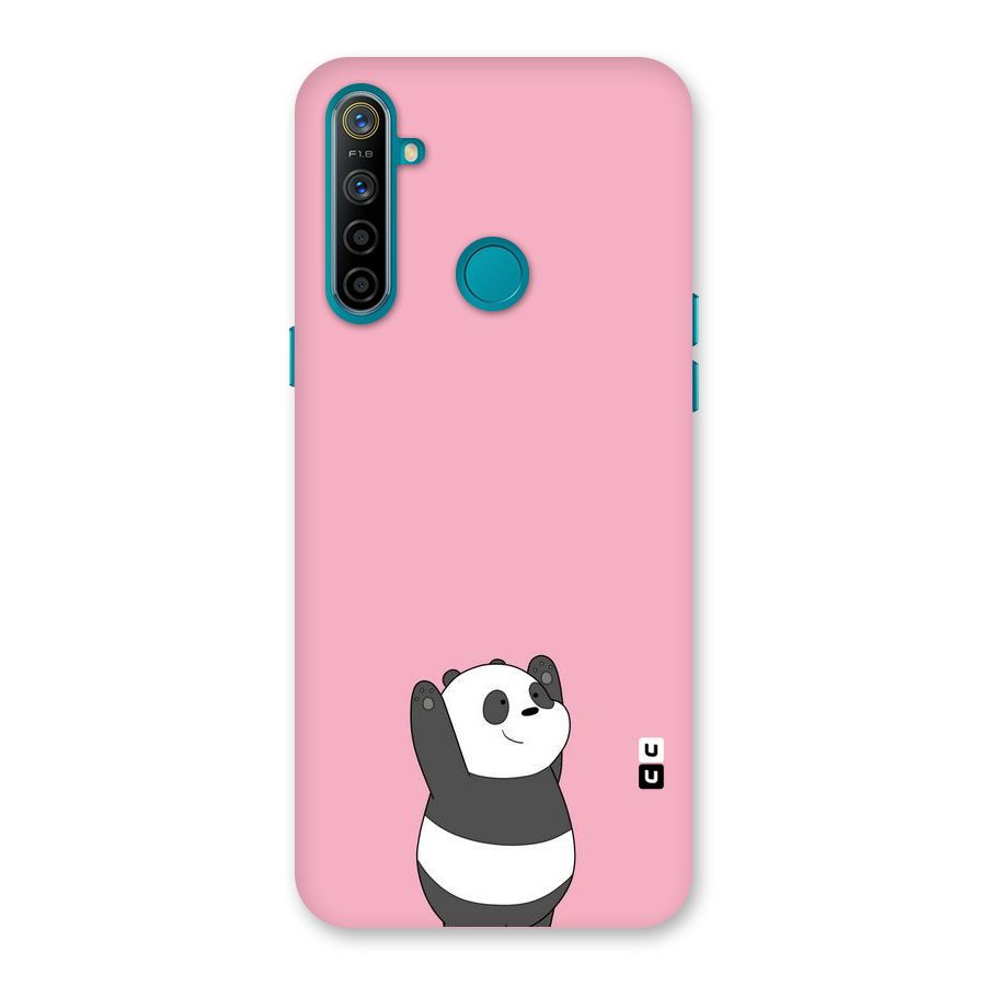Panda Handsup Back Case for Realme 5i