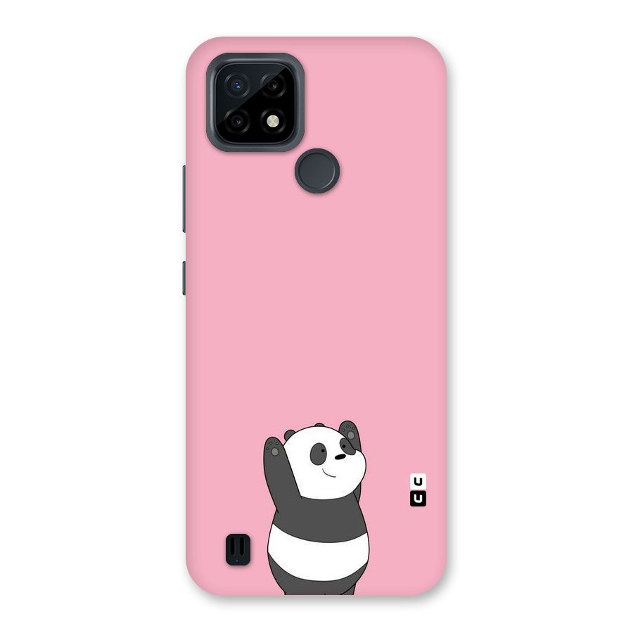 Panda Handsup Back Case for Realme C21