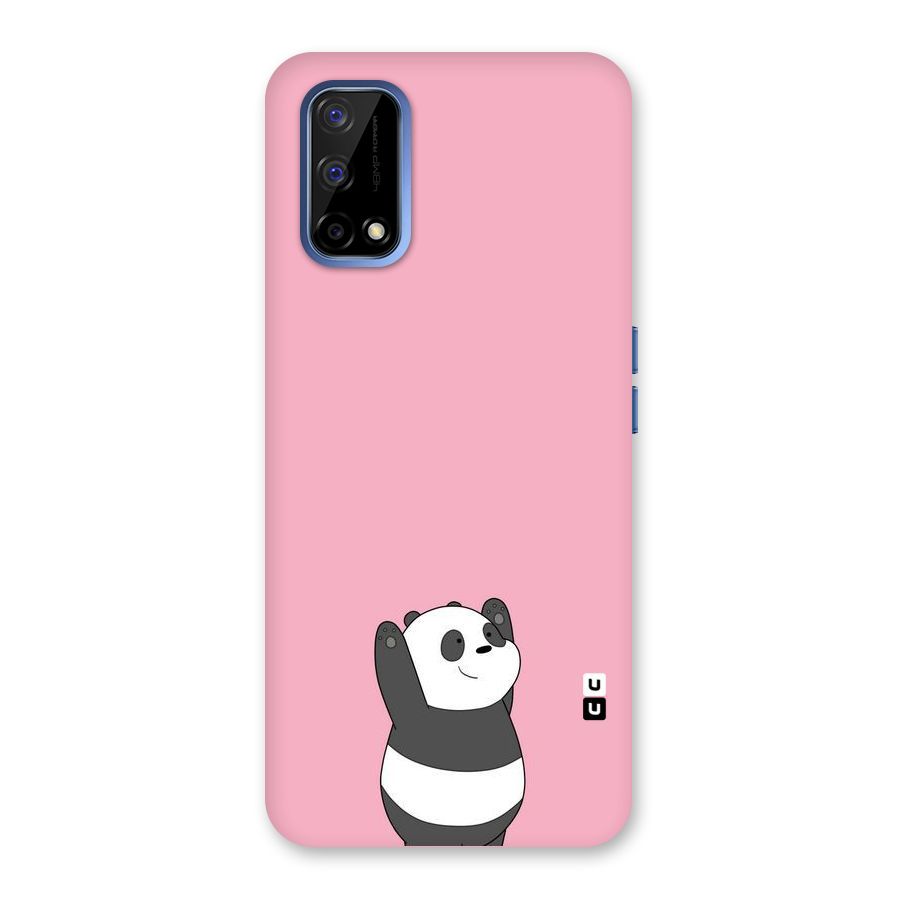 Panda Handsup Back Case for Realme Narzo 30 Pro