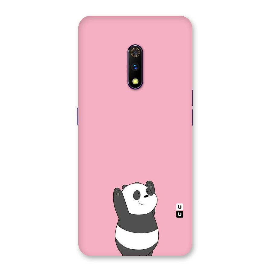 Panda Handsup Back Case for Realme X