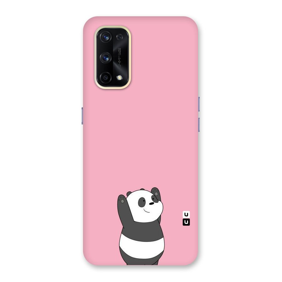 Panda Handsup Glass Back Case for Realme X7 Pro