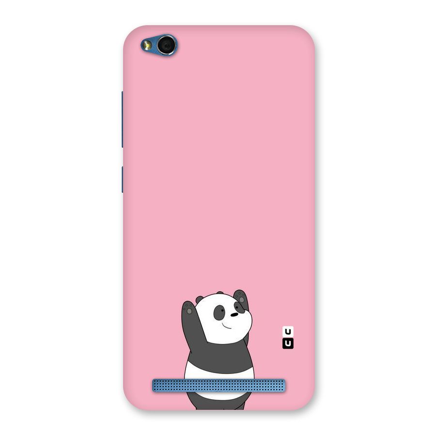 Panda Handsup Back Case for Redmi 5A