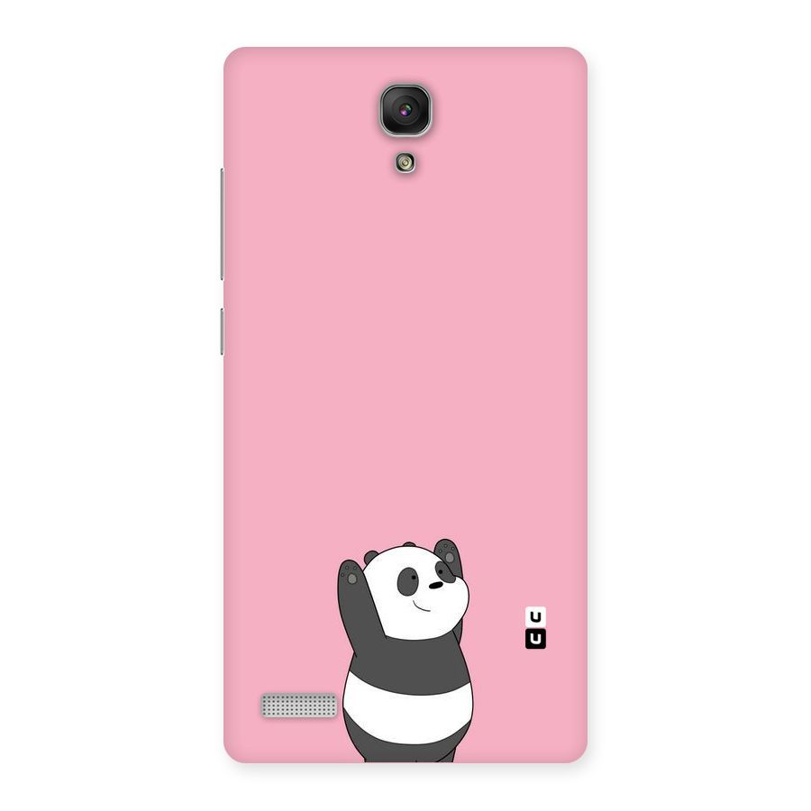 Panda Handsup Back Case for Redmi Note