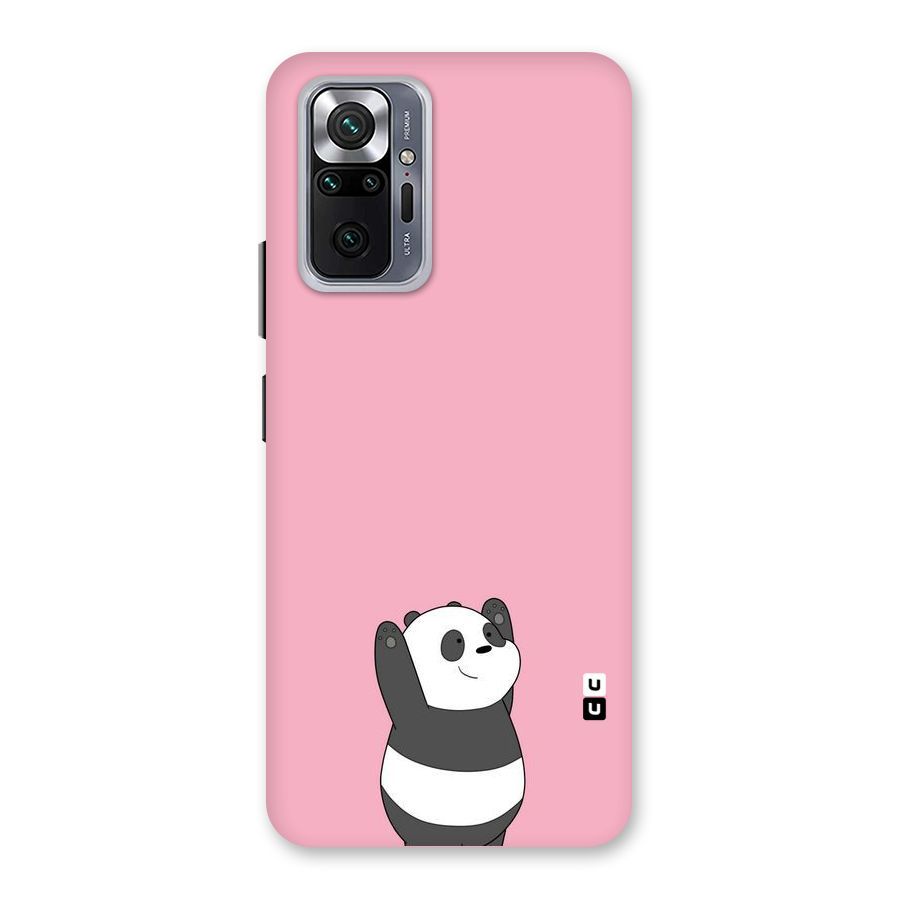 Panda Handsup Back Case for Redmi Note 10 Pro Max