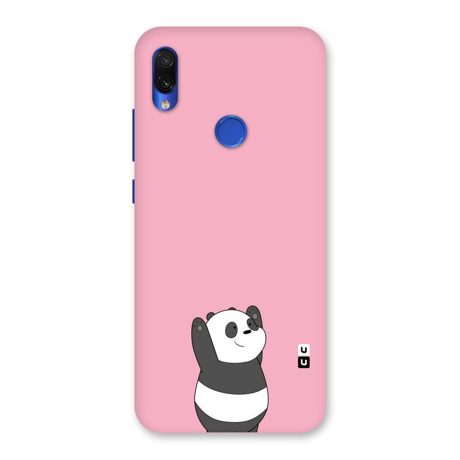 Panda Handsup Back Case for Redmi Note 7S