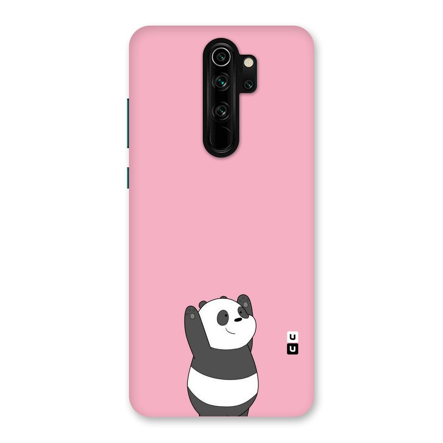 Panda Handsup Back Case for Redmi Note 8 Pro