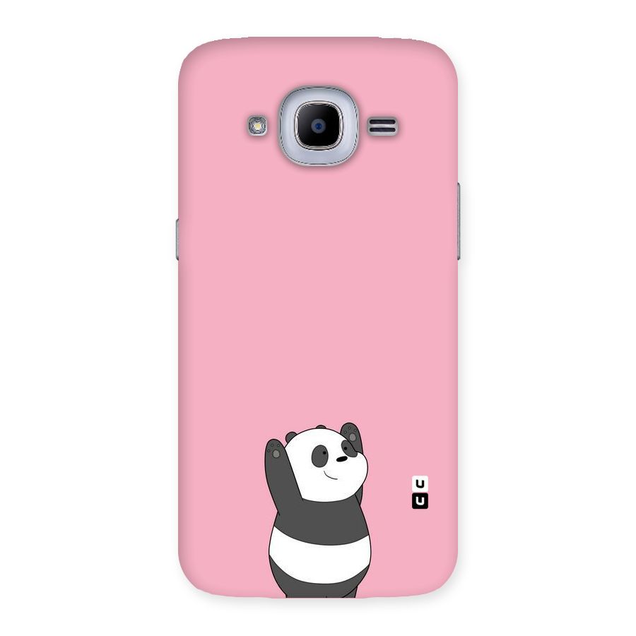 Panda Handsup Back Case for Samsung Galaxy J2 Pro