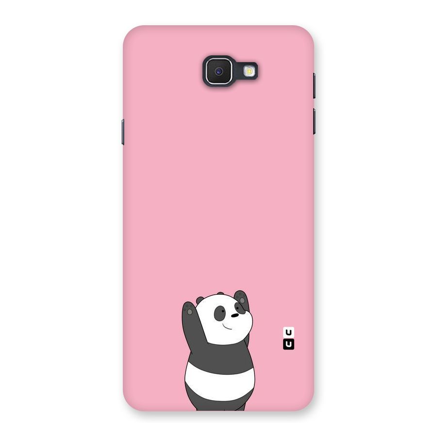 Panda Handsup Back Case for Samsung Galaxy J7 Prime