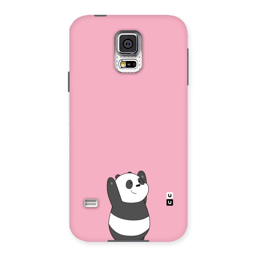 Panda Handsup Back Case for Samsung Galaxy S5