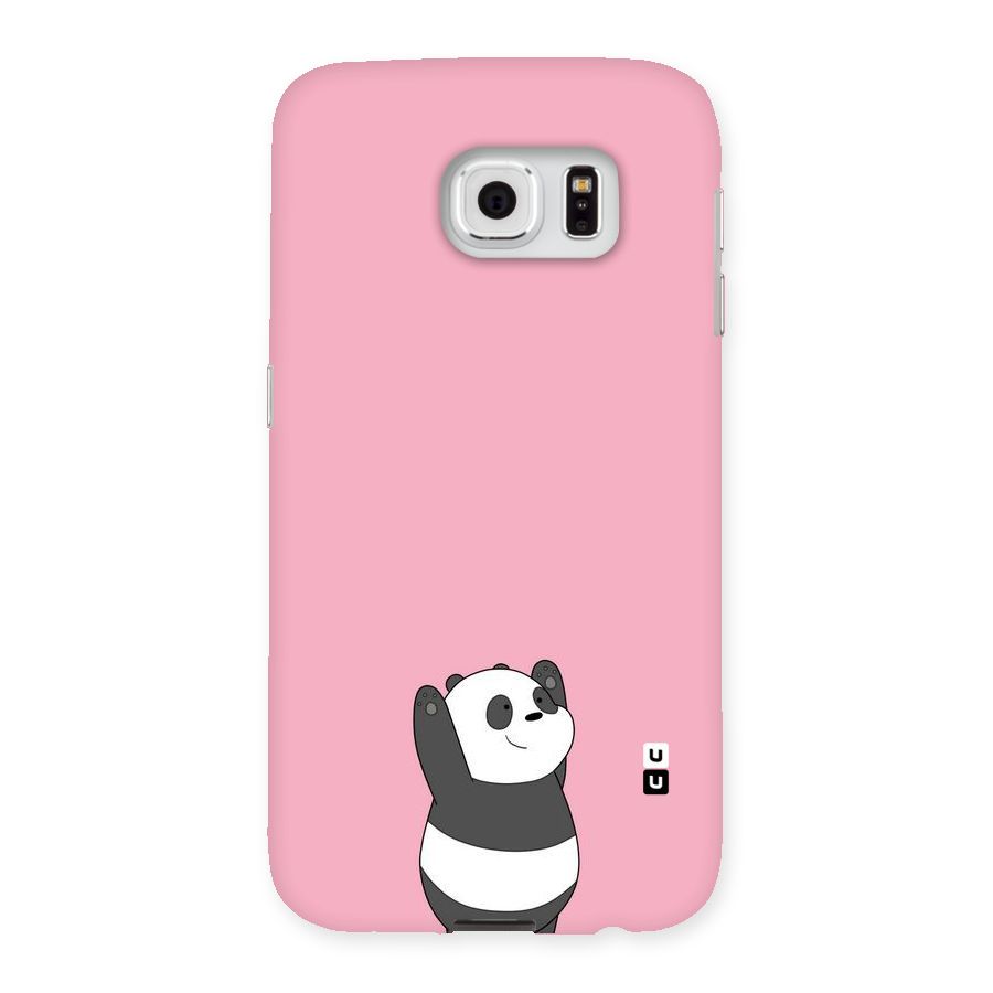 Panda Handsup Back Case for Samsung Galaxy S6